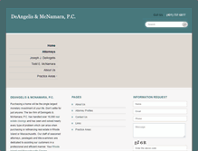 Tablet Screenshot of jdeangelislaw.com